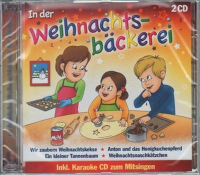 Die Sternenkinder - In der Weihnachtsb�ckerei 16 fr�hliche Weihnachtslieder f�r Kinder inkl. Karaoke 2CD