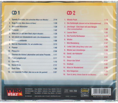 Die Partykids - 32 bekannte Fernseh-Serien Hits f�r Kids 2CD