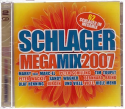 Schlager Mega Mix 2007 - 62 Schlager im Megamix 2CD Neu