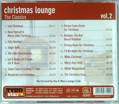 X-Mas Lounge Club - Christmas Lounge, Easy Listening and Relaxing for Christmas Time, Instrumental (Vol. 2)
