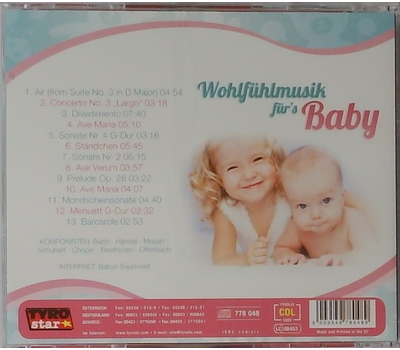 Babys Traumwelt - Wohlf�hlmusik f�rs Baby - Sanfte klassische Melodien zum beruhigen, entspannen und einschlafen