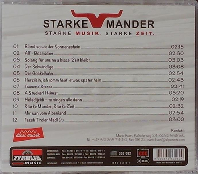 Starke Mander - Herzilein, ich komm heut etwas sp�ter heim