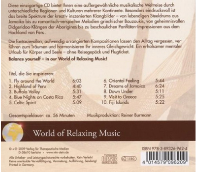 Dr. Arnd Stein - Balance World of Relaxing Music CD