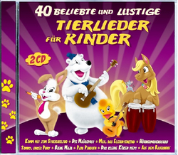 40 beliebte und lustige Tierlieder fr Kinder 2CD