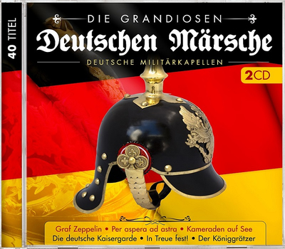 Die grandiosen deutschen Mrsche - Deutsche Militrkapellen 2CD