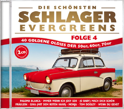 Die sch�nsten Schlager-Evergreens 40 goldene Oldies der 50er 60er 70er Folge 4 2CD