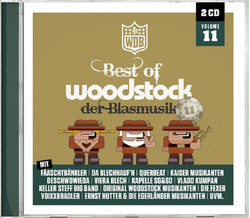 Diverse Interpreten - Woodstock der Blasmusik 2CD Vol. 11