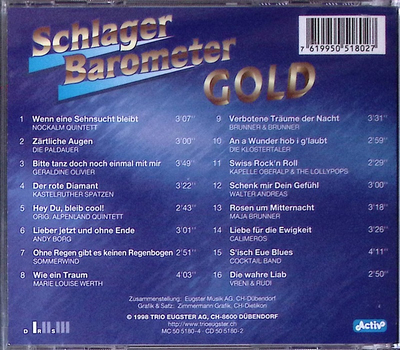 Schlager Barometer Gold CD RAR