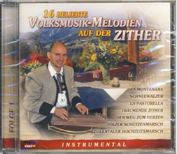 16 beliebte Volksmusik-Melodien auf der Zither...