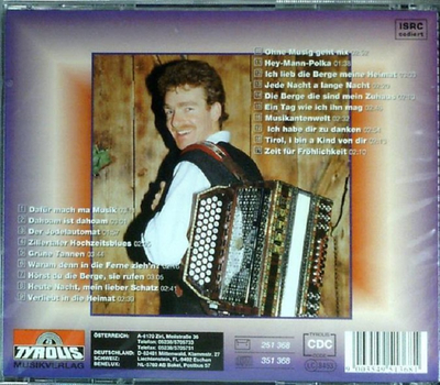 Heinold Gasser - 19 Hits der Sch�rzenj�ger auf der Steirische Harmonika (Instrumental)