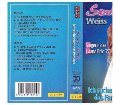 Sandra Weiss - Ich suche nicht das Paradies (GP-Siegertitel)