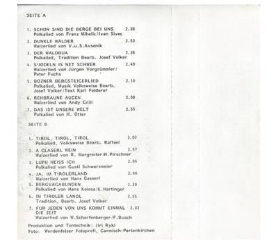 Margarete, Lufu und die Kr�mmler Buam - Die sch�nsten Lieder der Berge