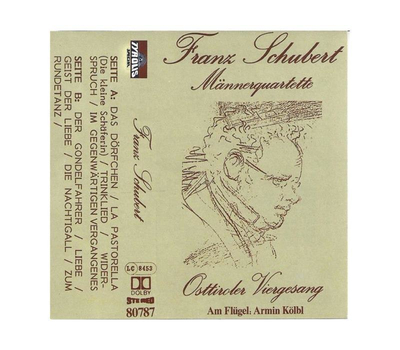 Osttiroler Viergesang - Franz Schubert - Mnnerquartette 1987 MC Neu