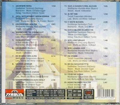 Volksmusik aus �sterreich und Bayern