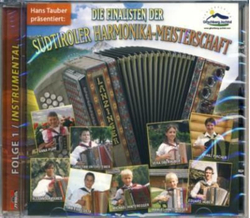 Die Finalisten der S�dtiroler Harmonika-Meisterschaft...