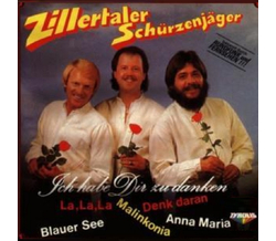 Sch�rzenj�ger (Zillertaler) - Ich habe dir zu danken LP 1983